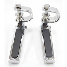 2FastMoto Folding Adjustable Foot Rest Pegs Chrome with Rubber Insert - Pair 50-85408_619648