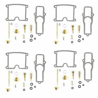 2FastMoto Carburetor Carb Rebuild Repair Kit 4Pack For Kawasaki KZ550 '80-'83 kk-0049_667755