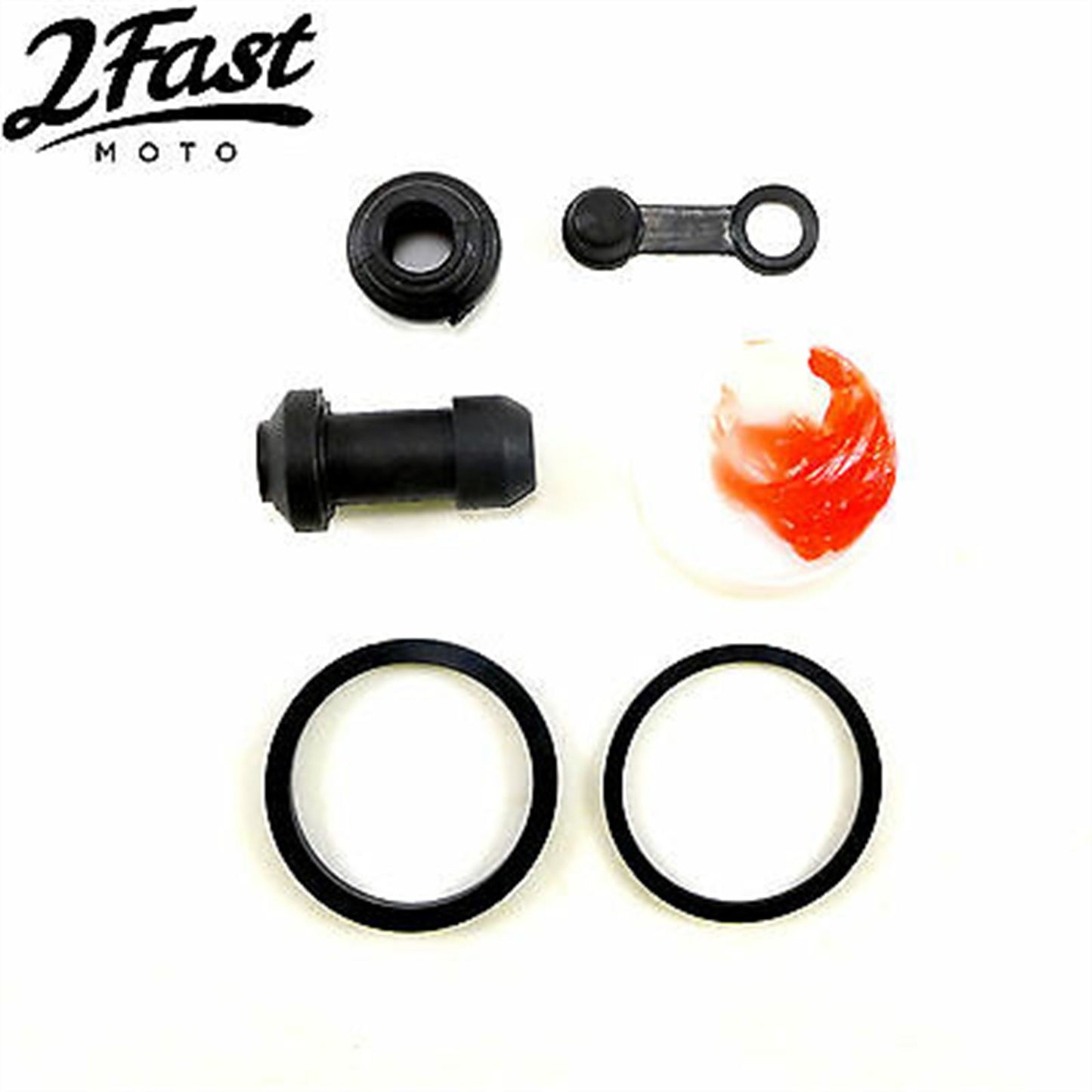 2FastMoto Rear Brake Caliper Repair Kit for Honda CB CBR 600/ CB CBR1000  02-70615_632626