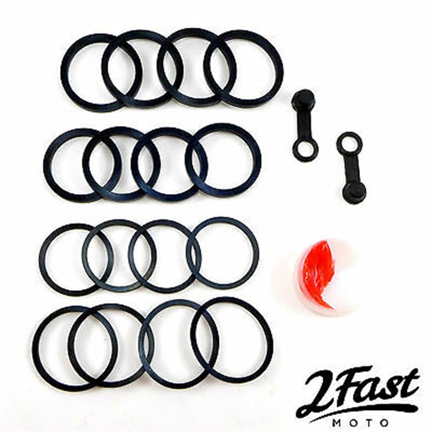 2FastMoto Front Brake Caliper Repair Kit for Yamaha FZ1/FZ8/FJR/YZF 02-71920_634560