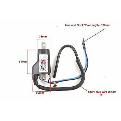 2FastMoto 6 Volt Ignition Coil Wat Yong for Honda CB, CL, SL 30400-330-003 / 30530-330-003_632632