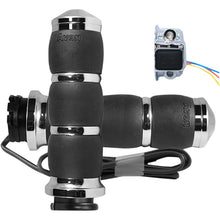 Avon Grips Chrome Heated Velvet Air Grips for Cable AIR-93-HT_347672