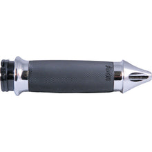 Avon Grips Custom Contour Grips Spike Heated Fly-by-Wire Throttle Chrome CC-85-CH-S-F-HT_87172