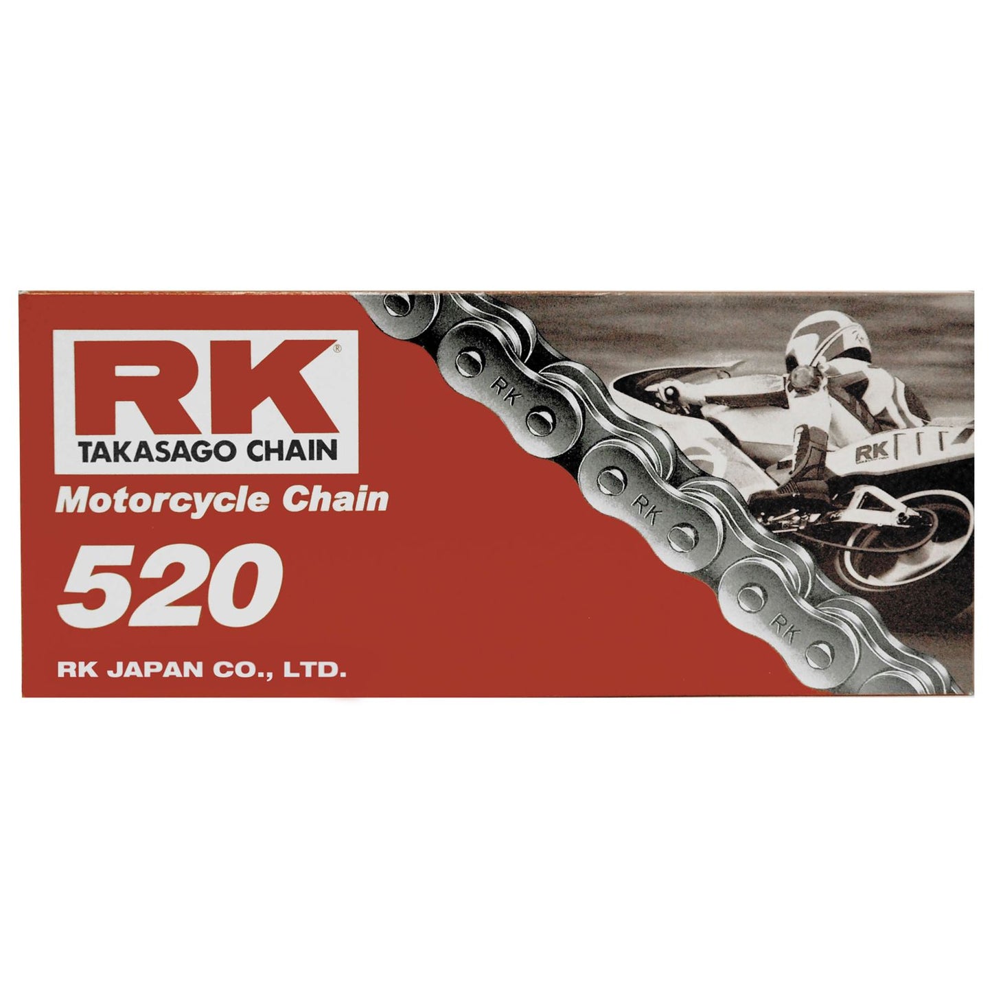 RK Chain 520 RK-M Standard Chain 520 x 84, Natural [MPN: 520-84]_87221