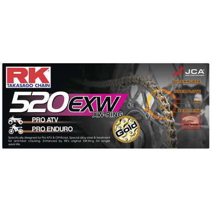 RK Chain GB 520 EXW - Chain - 120 Links [MPN: GB520EXW-120]_87261