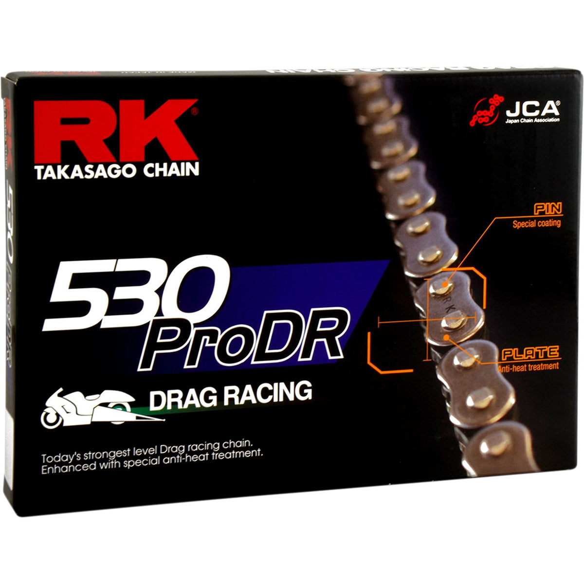 RK Chain 530 Pro-Drag Racing Chain - 100 Feet [MPN: 530PRODR-100FT]_466877