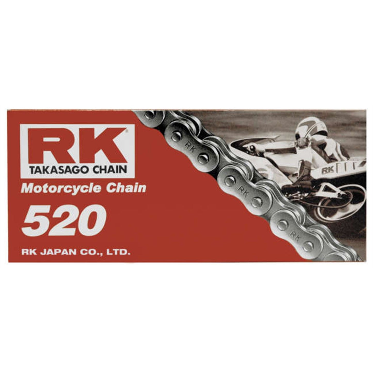 RK Chain 520 RK-M Standard Chain 520 x 96, Natural [MPN: 520-96]_984903
