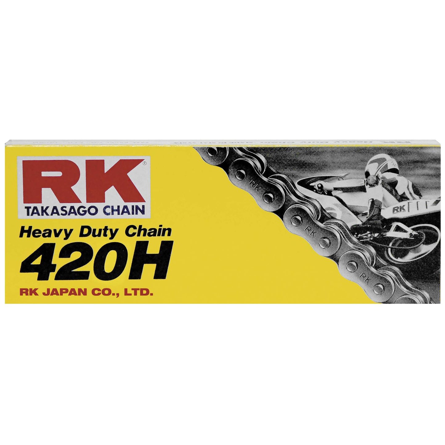 RK Chain 420H RK-M Heavy-Duty Chain Rk-M X 120 Natural [MPN: 420H-120]_504588