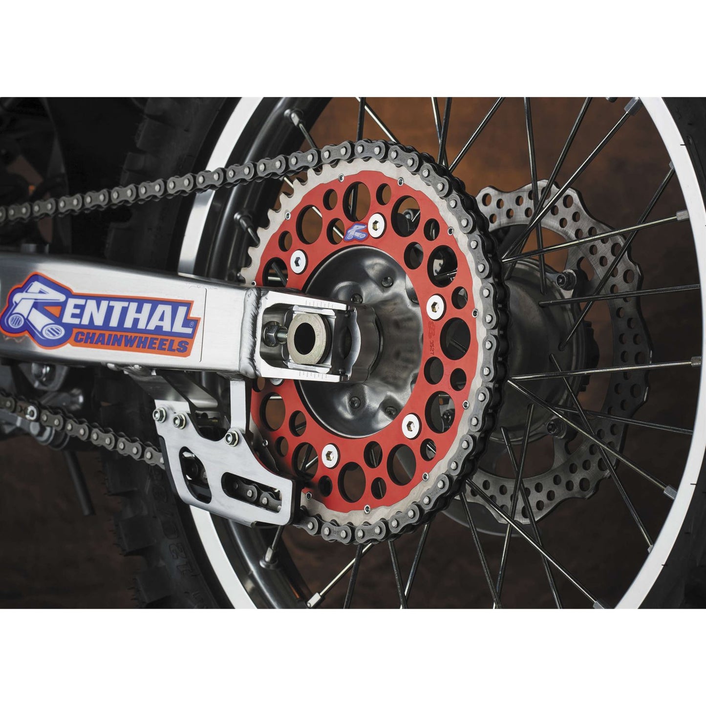 Renthal Twinring Sprockets - Red 1540-520-48GPRD_87442