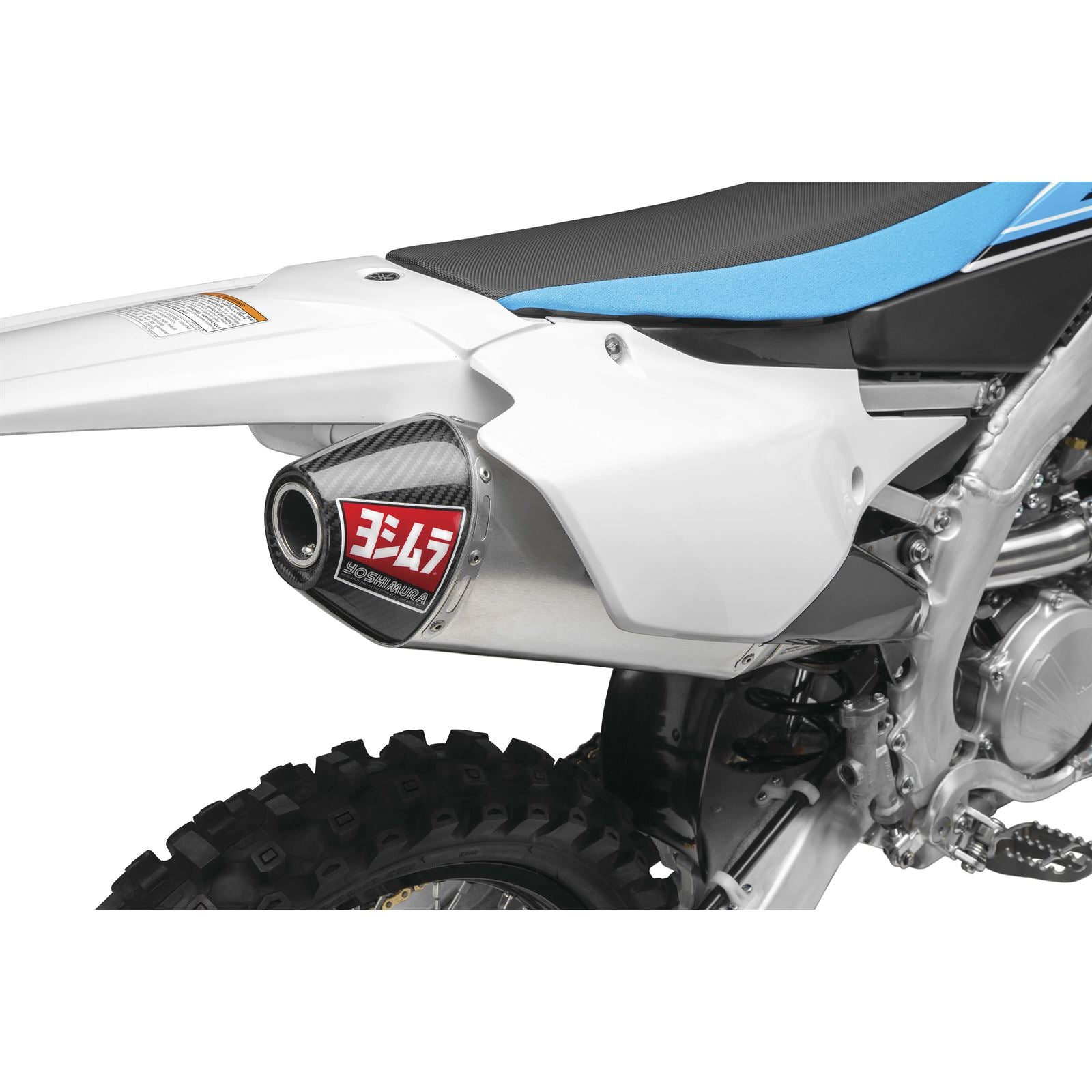 Yoshimura RS-4 Header/Canister/End Cap Exhaust Slip-On SS-AL-CF 231022D320_87467