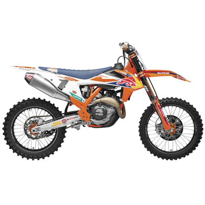 Yoshimura RS-4 Header/Canister/End Cap Exhaust Slip-On SS-AL-CF 264622D320_87505