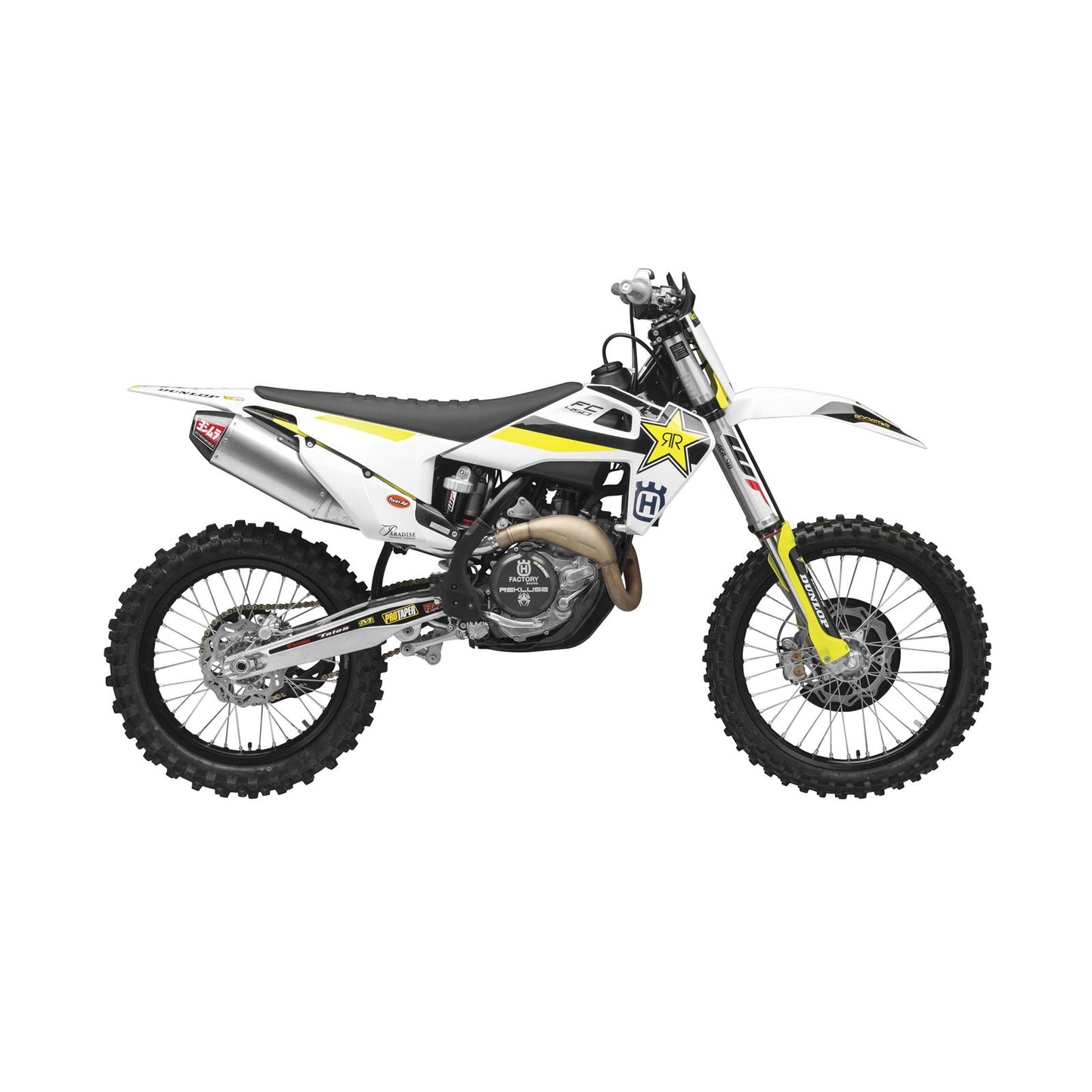 Yoshimura RS-4 Header/Canister/End Cap Exhaust Slip-On SS-AL-CF 264622D320_87507