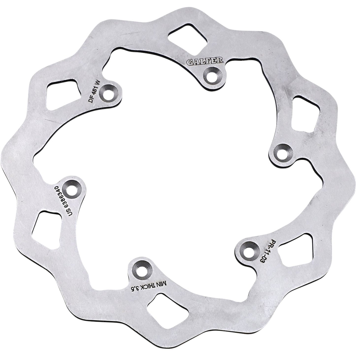 Galfer Rear Wave Rotor [MPN: DF451W]_1040948