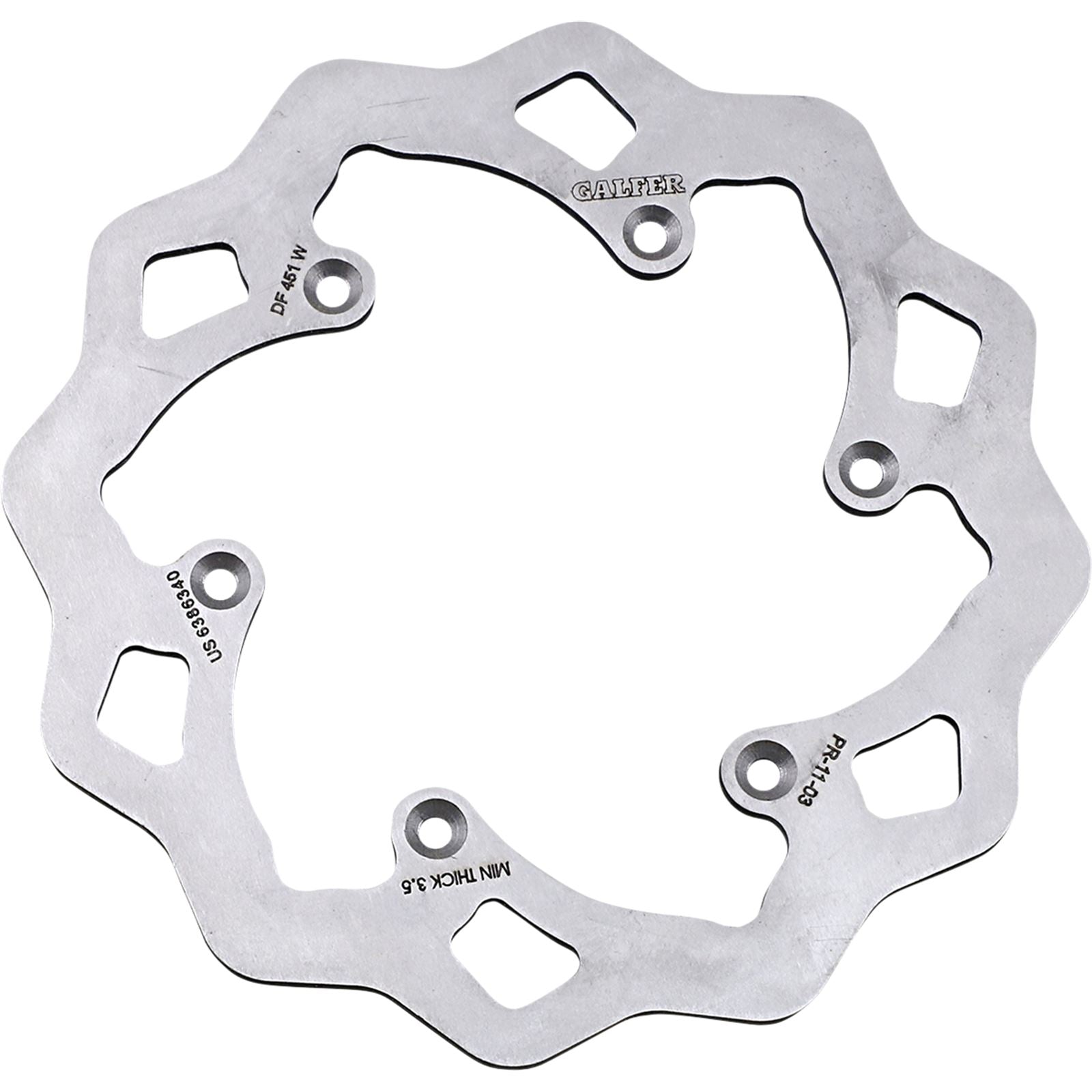 Galfer Rear Wave Rotor [MPN: DF451W]_1040948