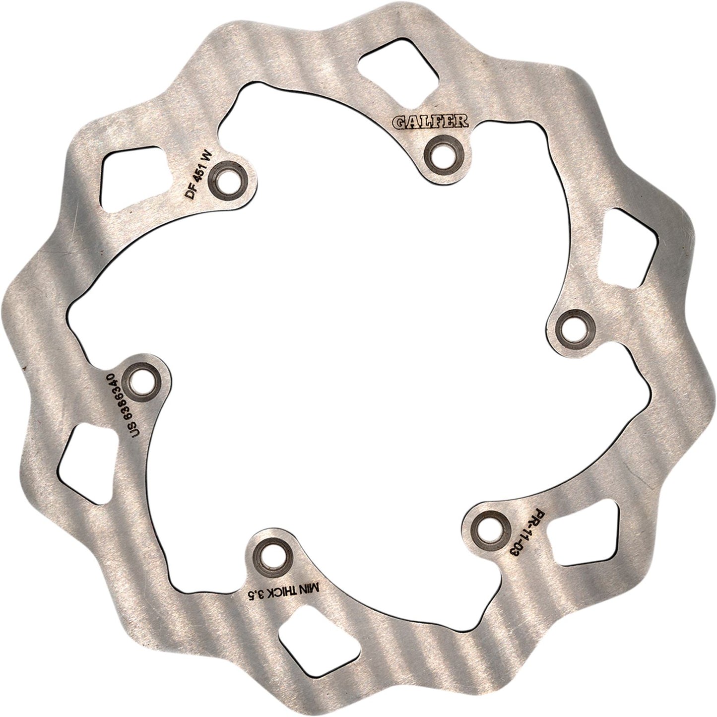 Galfer Rear Wave Rotor [MPN: DF451W]_1040949