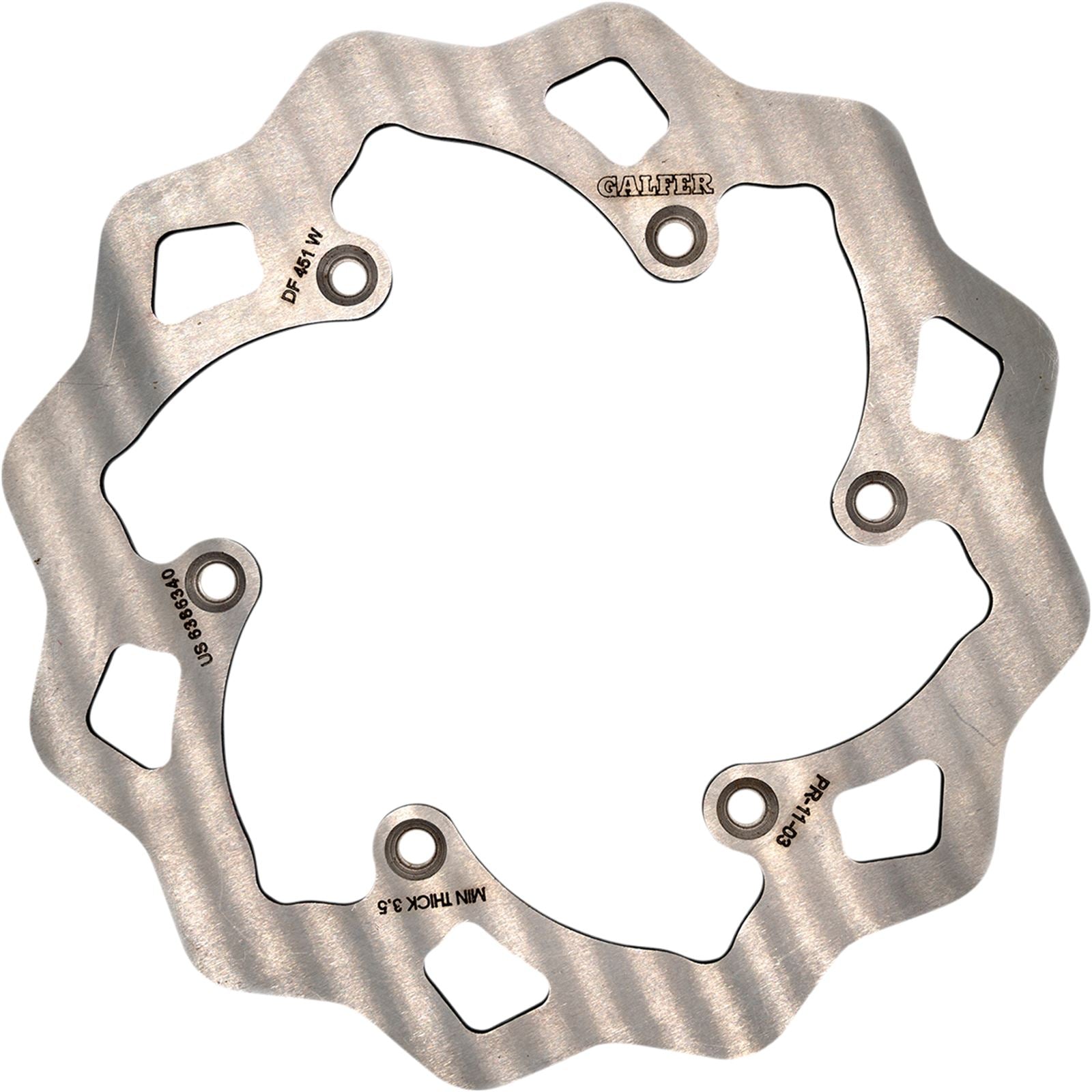 Galfer Rear Wave Rotor [MPN: DF451W]_1040949