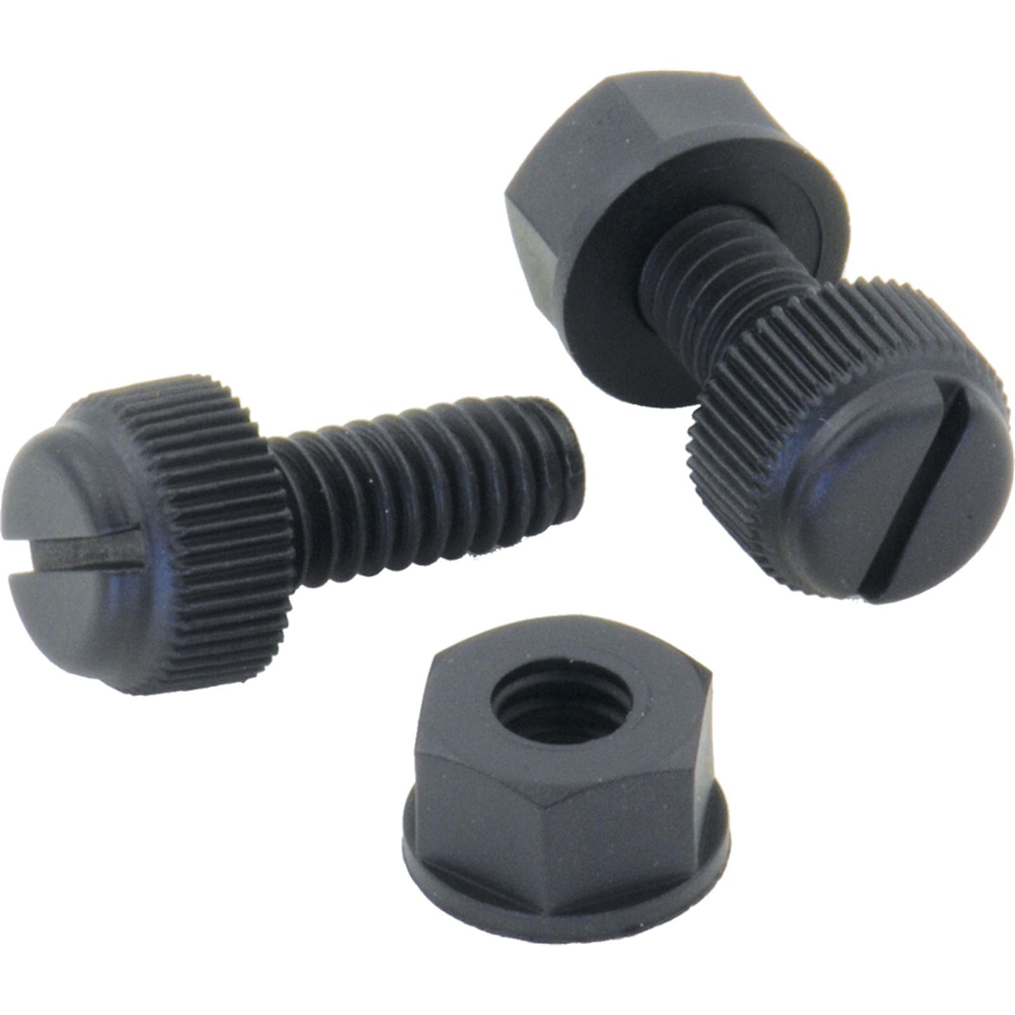 Bolt MC Hardware License Plate Bolts/Nuts 50 Pack LPFB50_87843