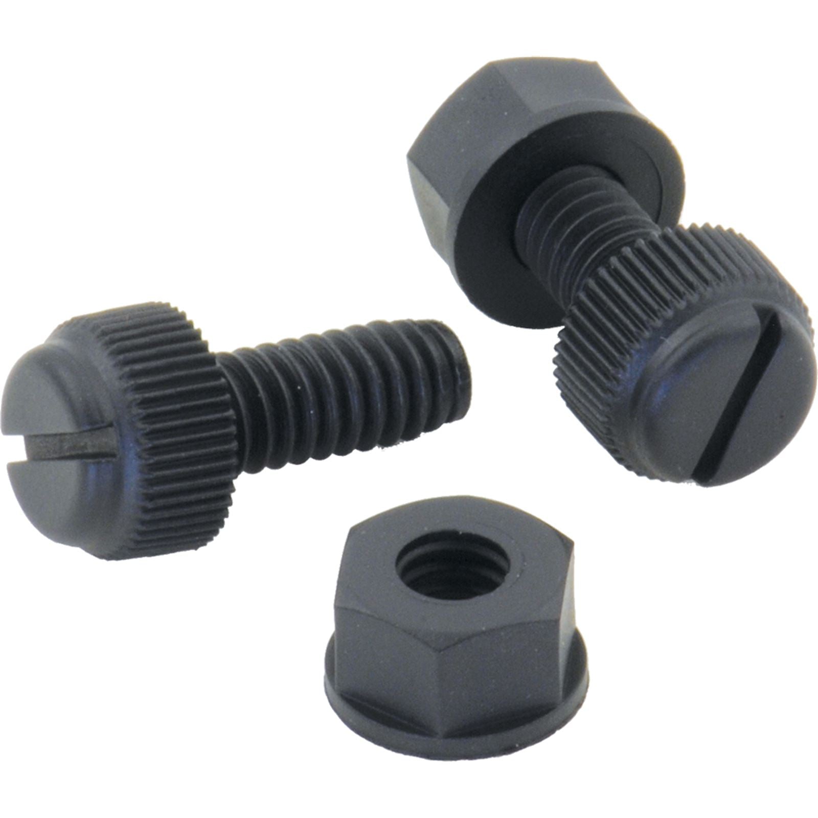 Bolt MC Hardware License Plate Bolts/Nuts 50 Pack LPFB50_87843