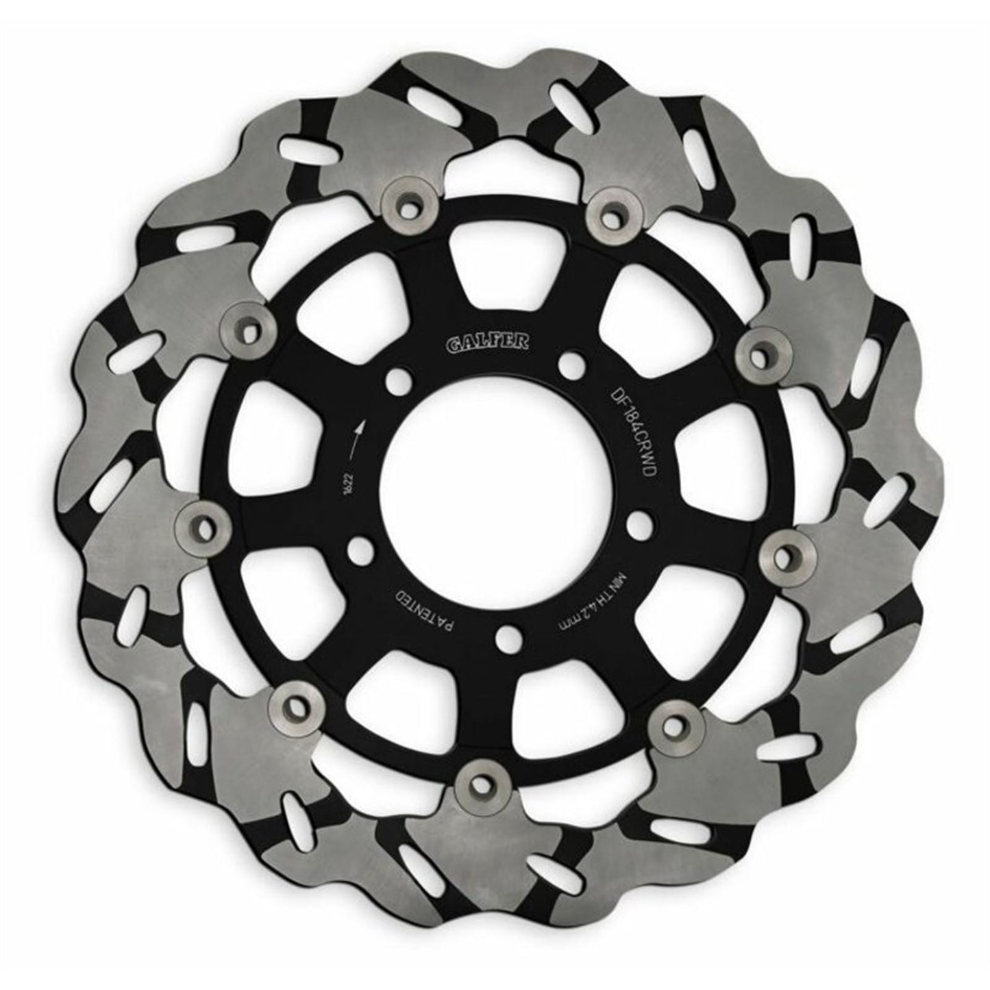 Galfer Superbike Wave Rotor - Right Front - DF184CRWD DF184CRWD_840257