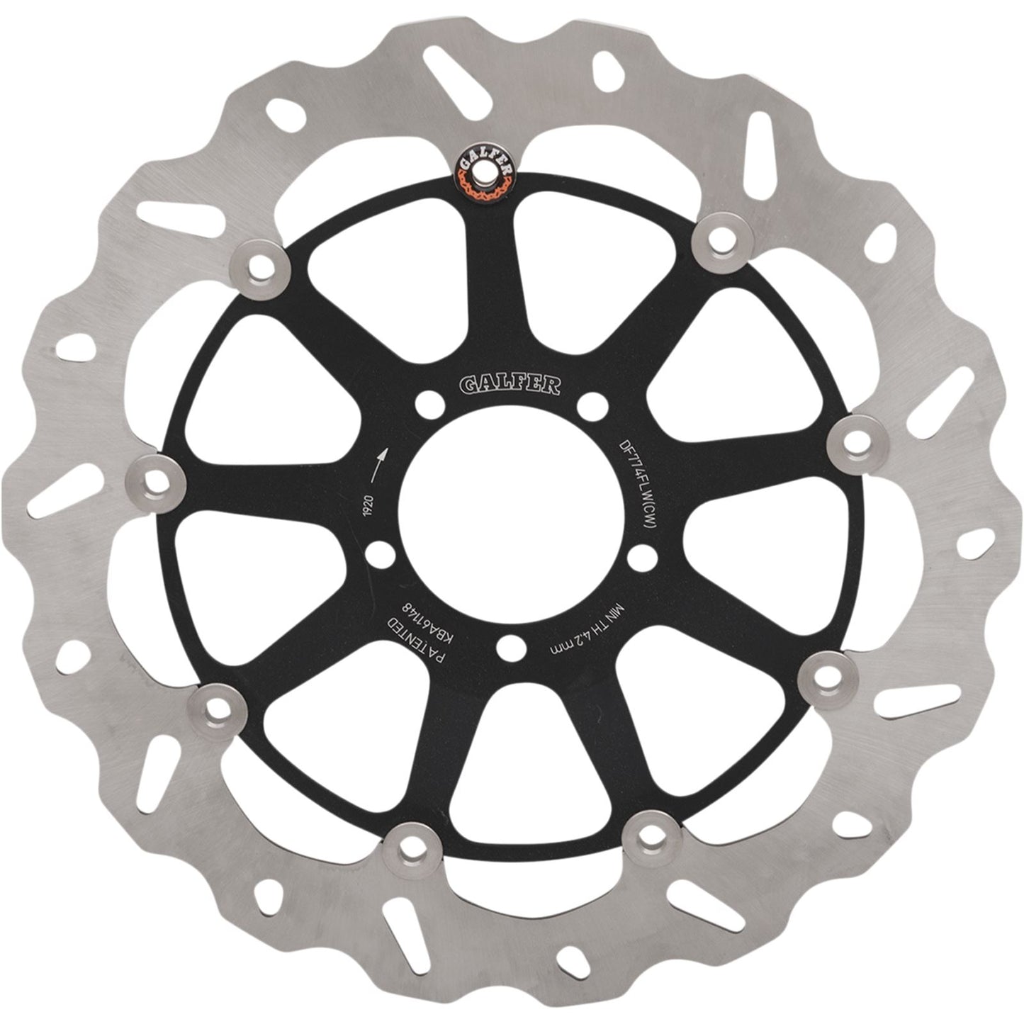 Galfer DF774CWD Front Right Wave Rotor [MPN: DF774CWD]_1040976