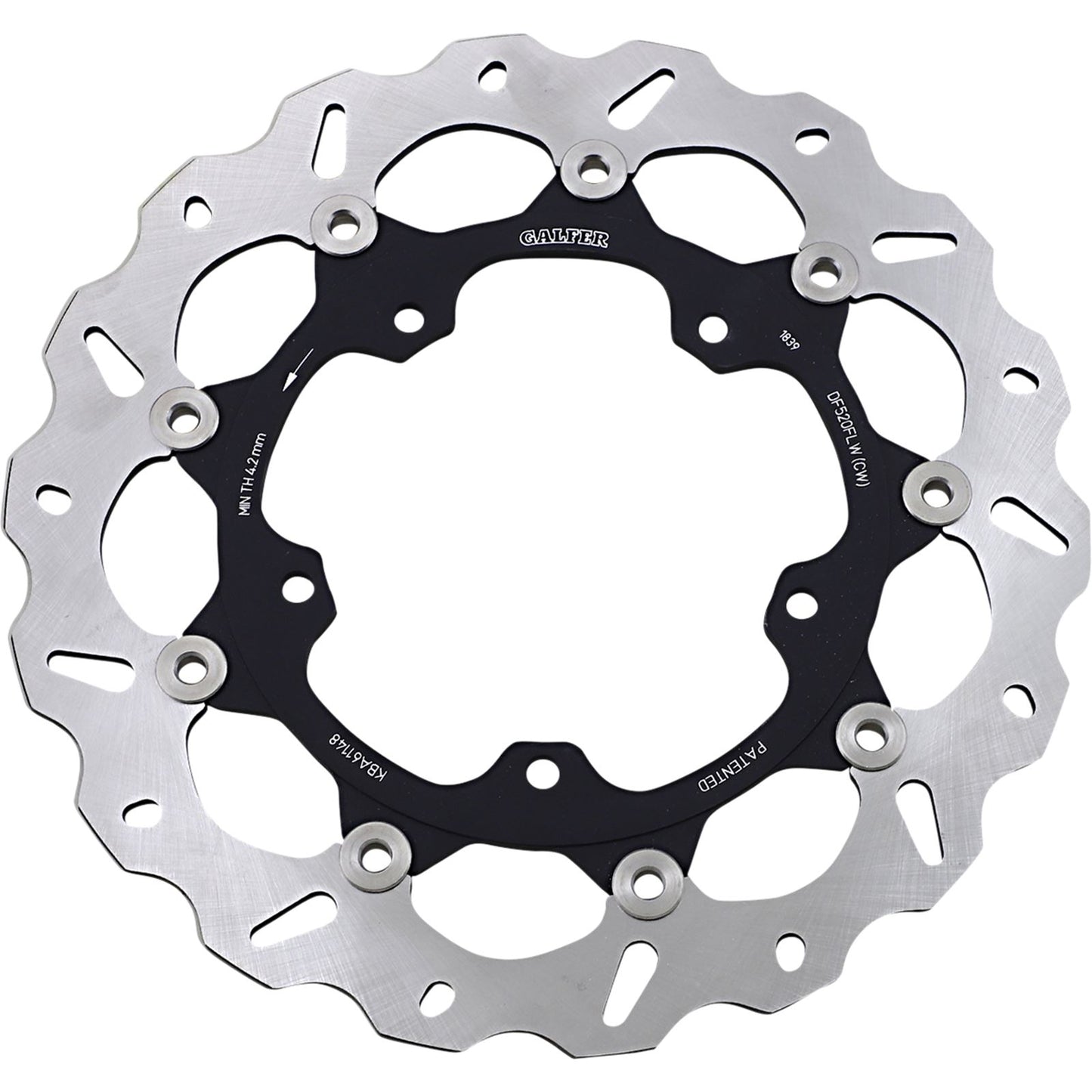 Galfer DF520CWI-Left Front Wave Rotor DF520CWI_1040995