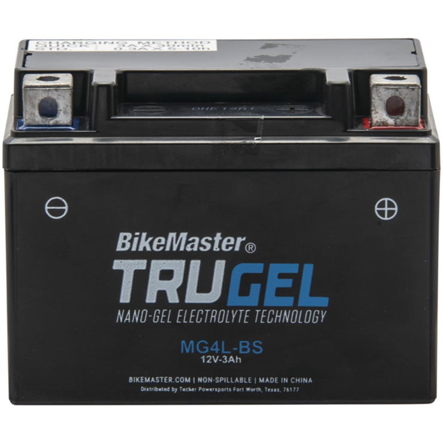 BikeMaster AGM Platinum II Batteries for Offroad II 114mm/L x 71mm/W x 86mm/H [MPN: MG4L-BS]_935476