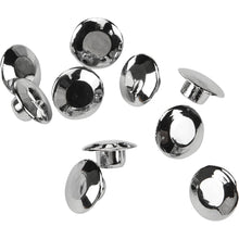 Harddrive Handlebar Clamp Plug Caps Chrome  10 Pack 03-0107-10_88061