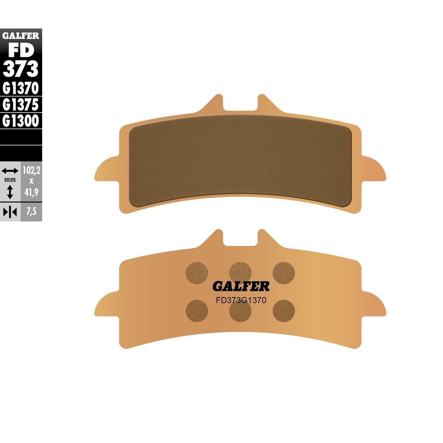Galfer Brake Pads Sintered [MPN: FD373G1370]_606200