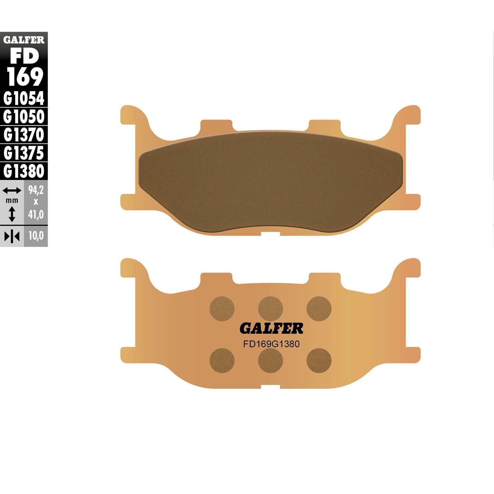 Galfer Brake Pads Sintered [MPN: FD169G1380]_606204