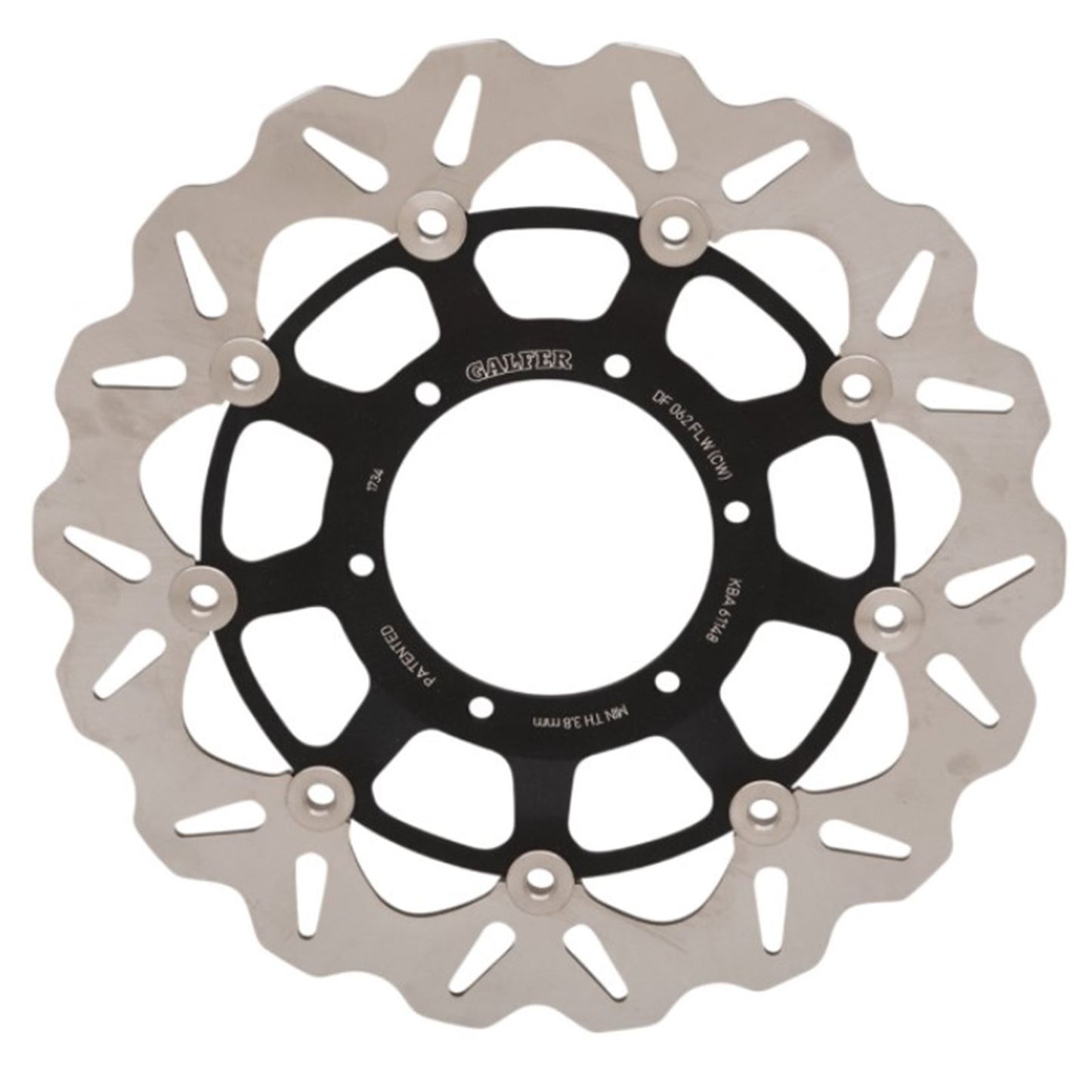 Galfer Floating Wave Rotor- Front - DF062CW  DF062CW_840235
