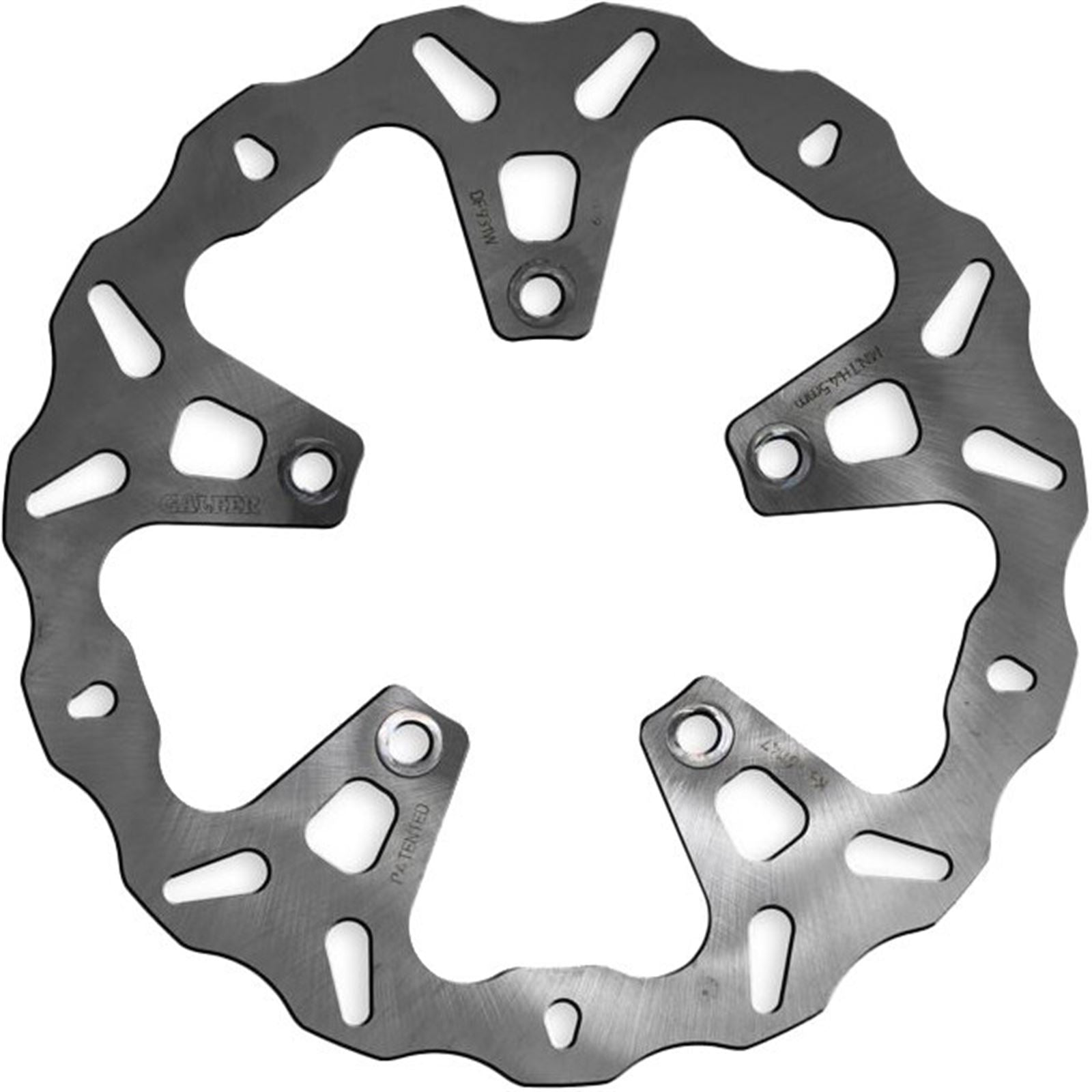 Galfer Rear Wave Rotor for Street Solid Mount Stainless Steel DF931W_1768275