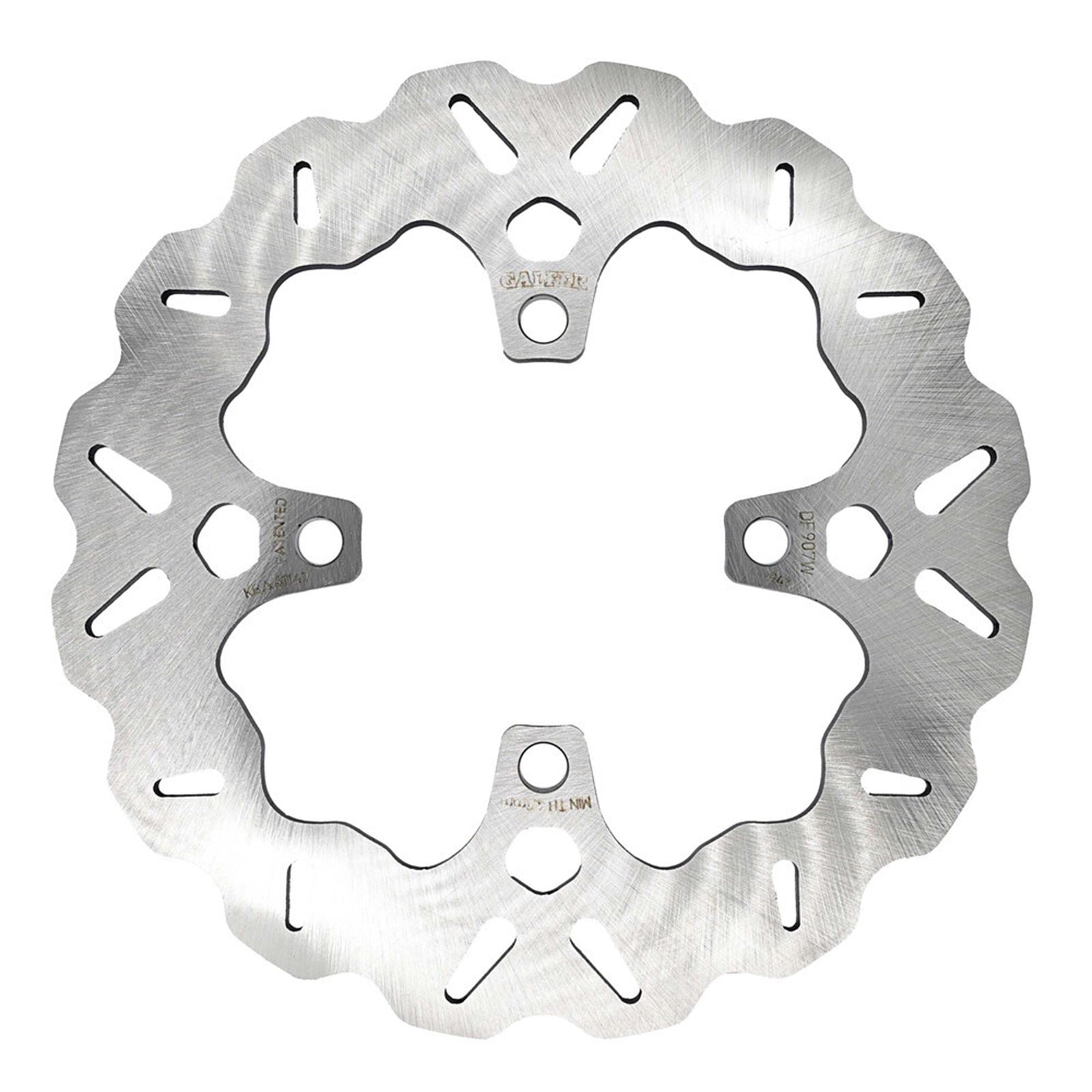 Galfer Rear Wave Rotor for Street Solid Mount Stainless Steel DF907W_1768276
