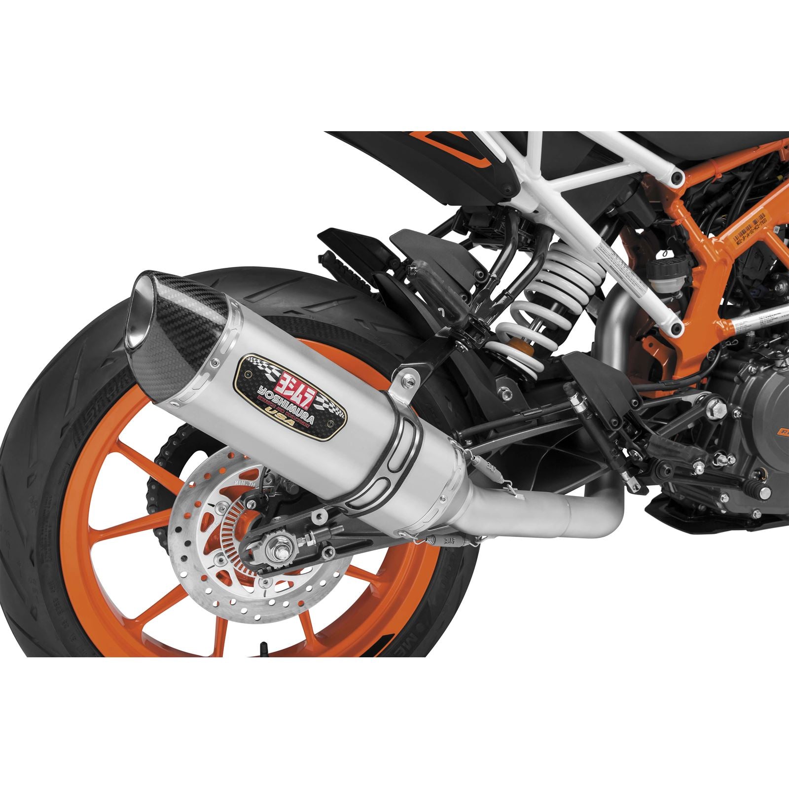 Yoshimura R-77 Street Exhaust 3-Quarter Slip-On SS-SS-CF Works [MPN: 16381CJ520]_88080