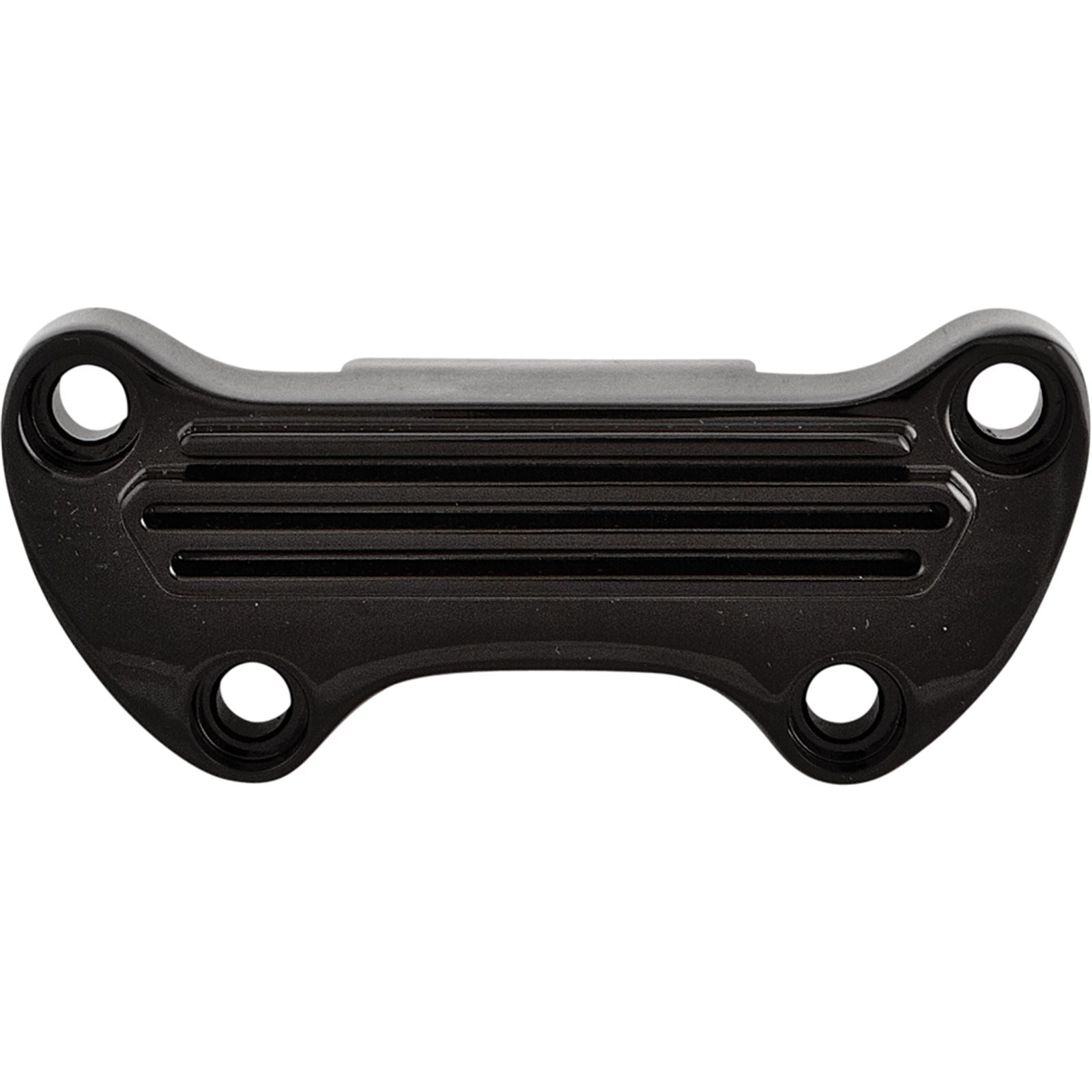 Harddrive Handlebar Clamp Finned with Skirt 03-0106B_88119