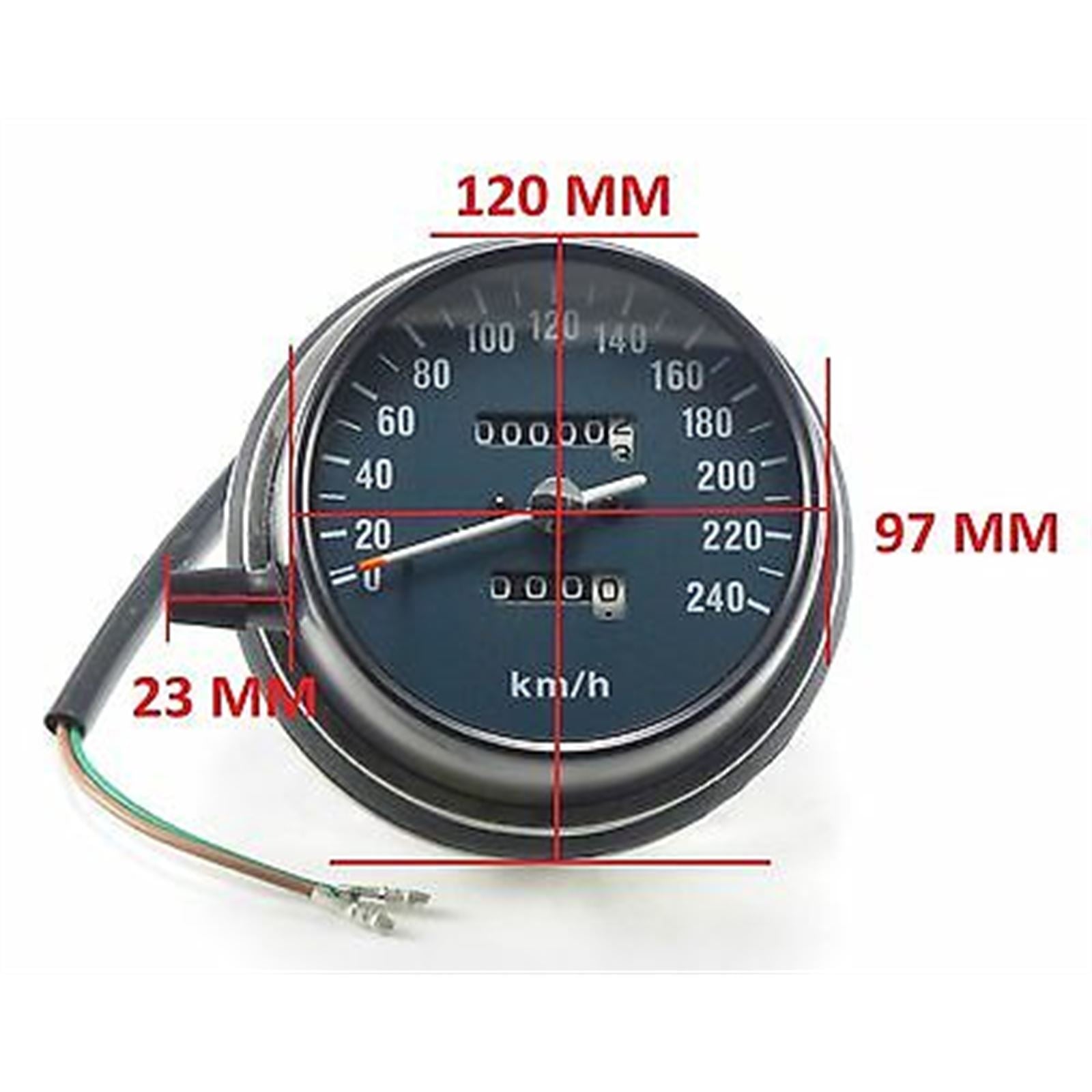 2FastMoto Speedometer Trip Meter Gauge KPH / KMH for Honda CB500, 750, 550K 37200-390-682_665619