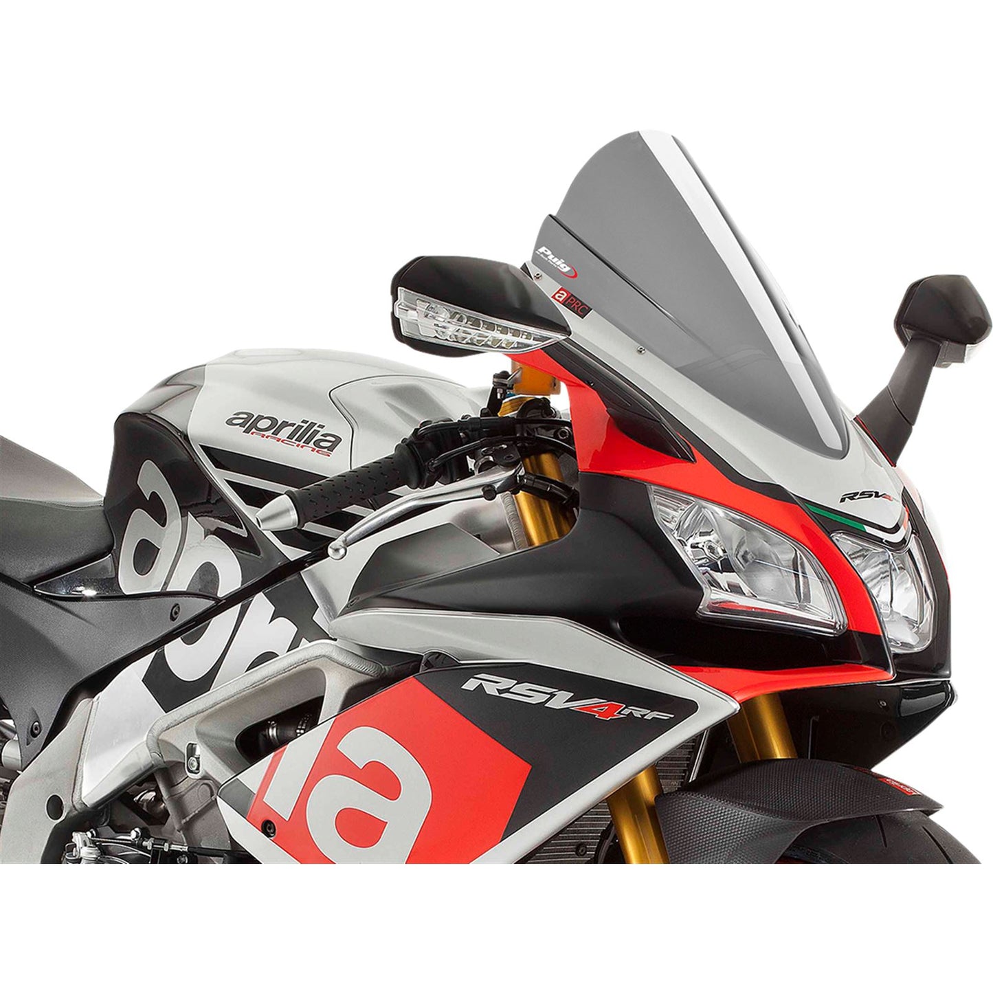 Puig Race Windscreen - Light Smoke - RSV4 7614H_461420