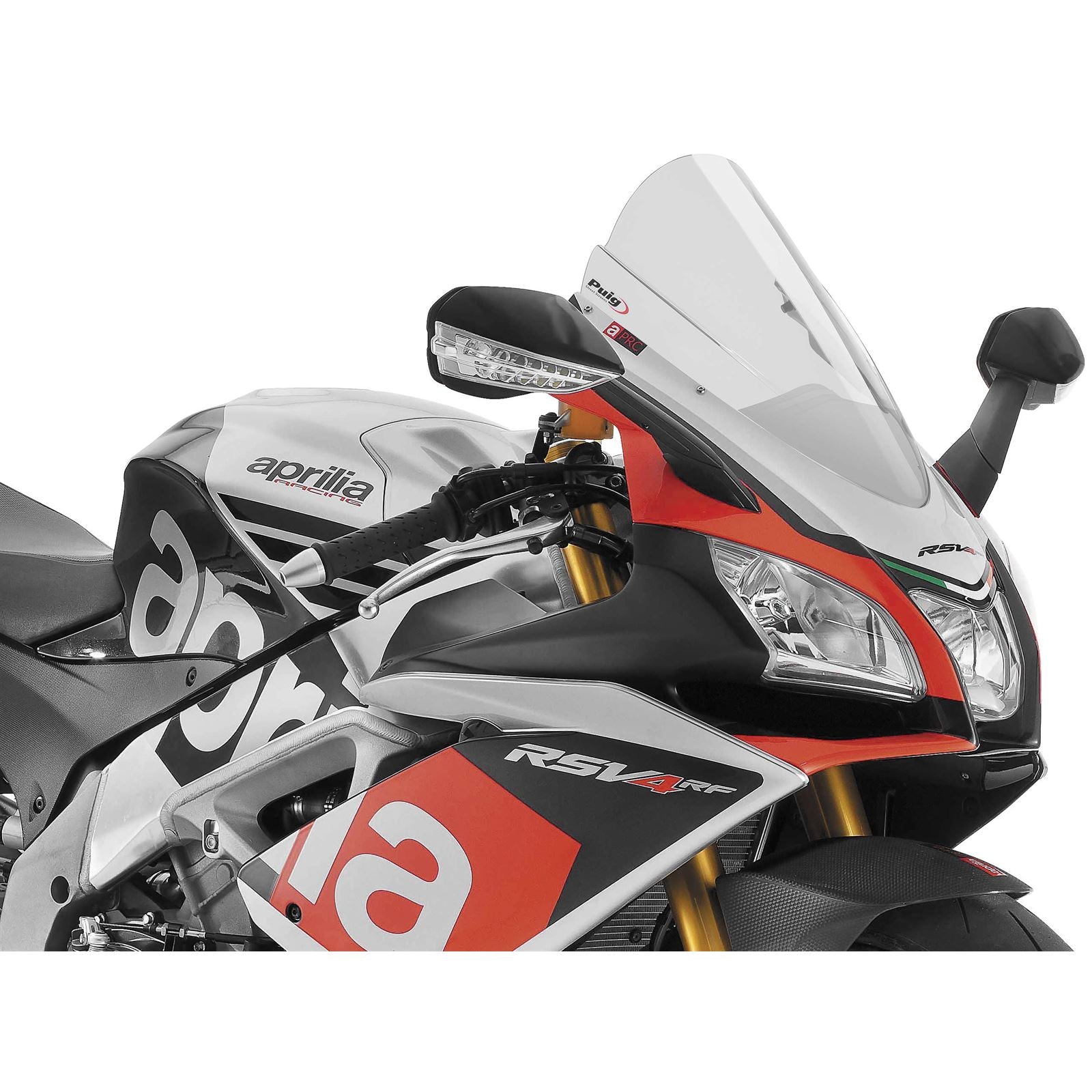 Puig Race Windscreen - Clear - RSV4 7614W_88277