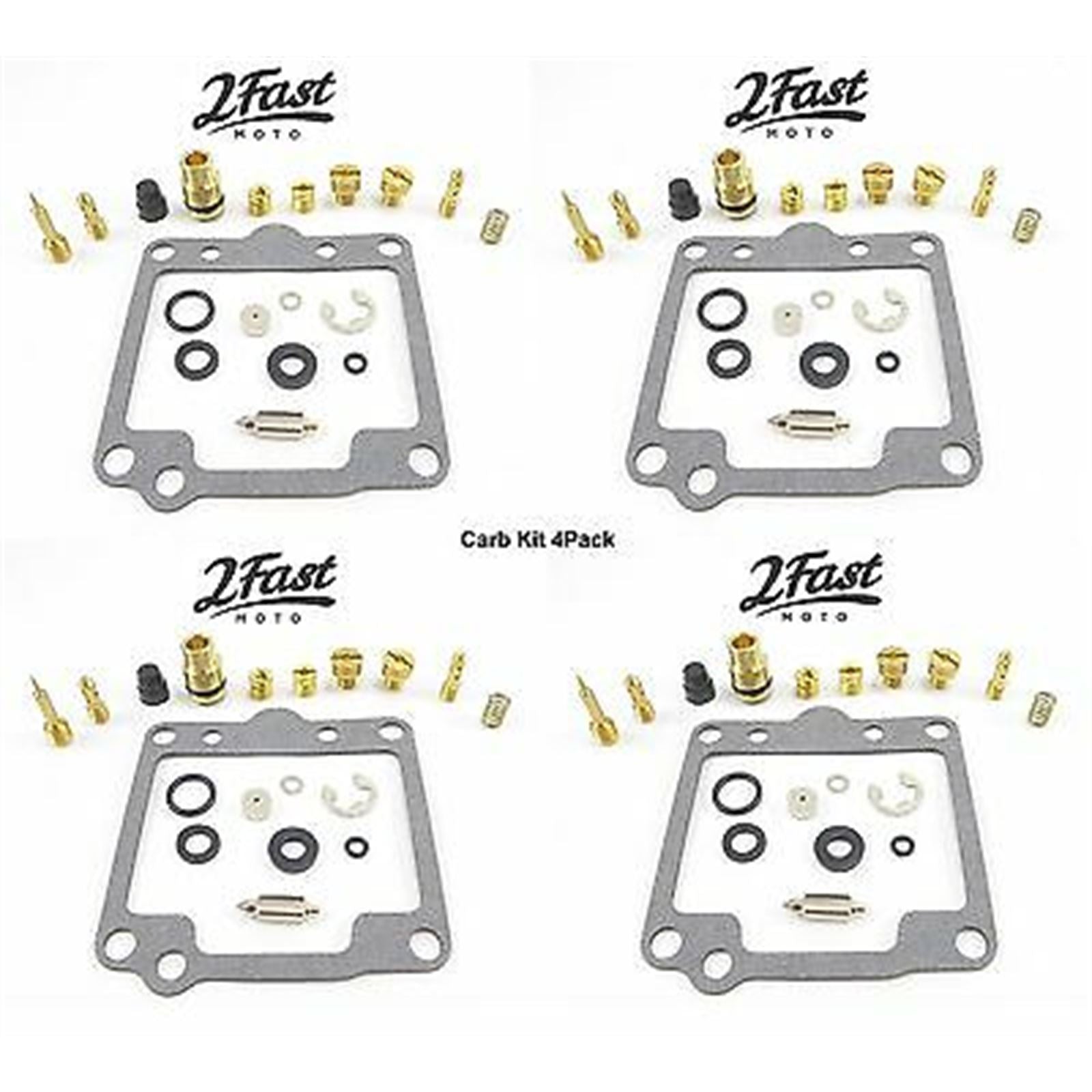 2FastMoto Carburetor Rebuild Repair Kit 4 pack For Suzuki GS850 18-2591 / ks-0510 x4_662197