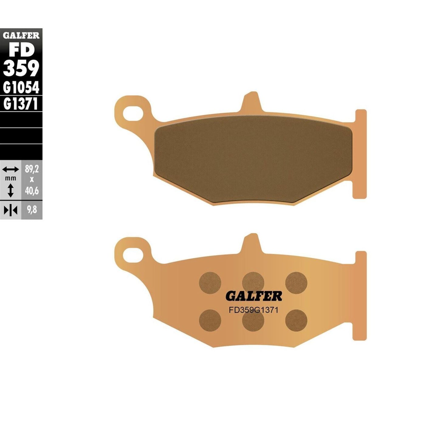 Galfer Brake Pads Sintered [MPN: FD359G1371]_606219