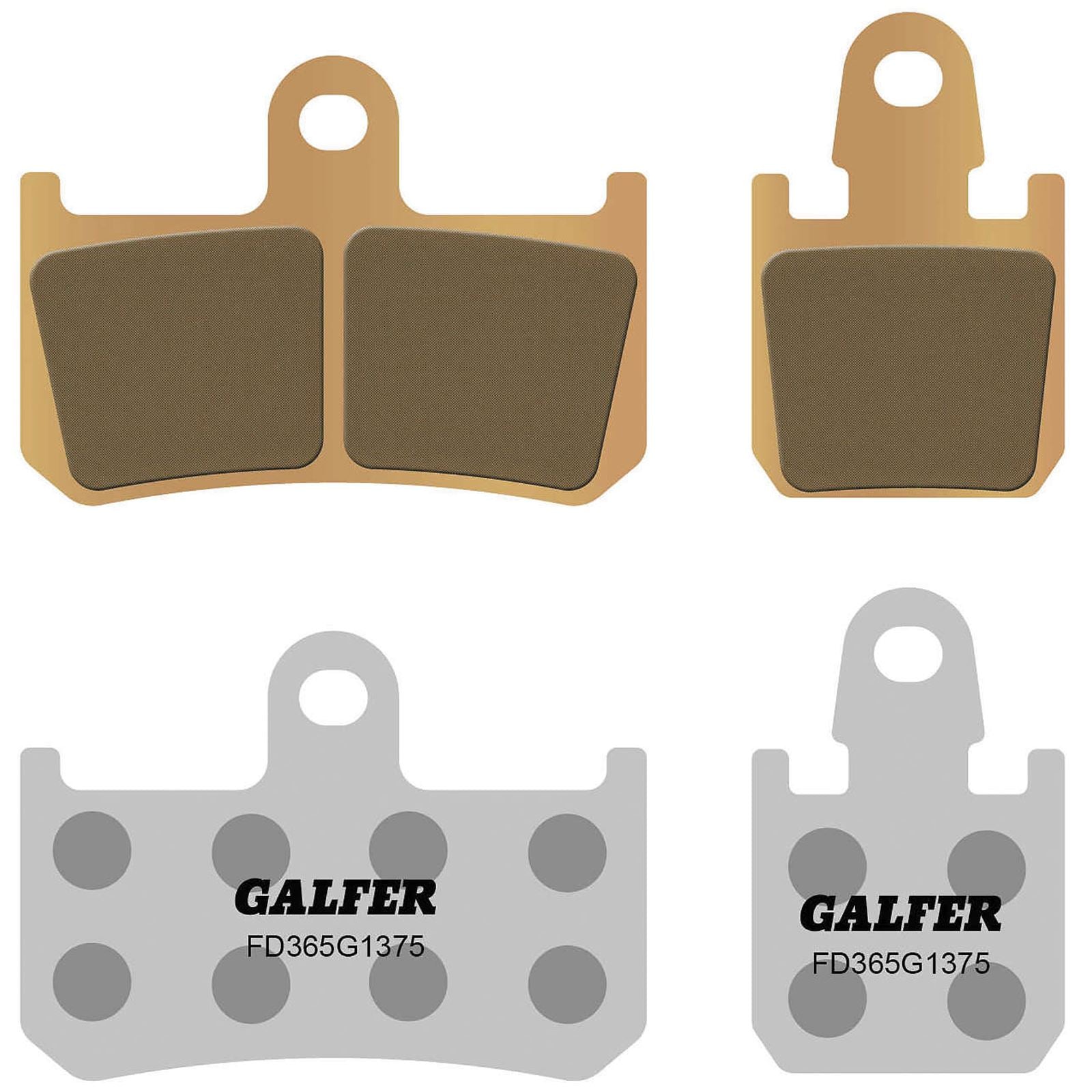 Galfer Brake Pads Sintered Ceramic FD365G1375_88361