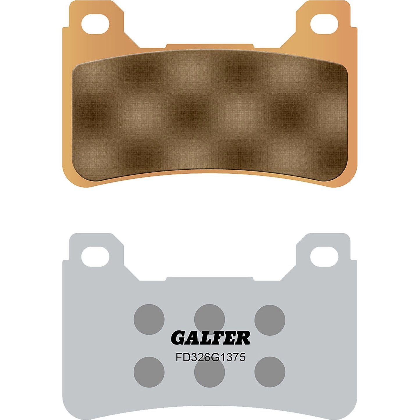 FD326G1375 Brake Pad-HH Galfer FD326G1375_88395