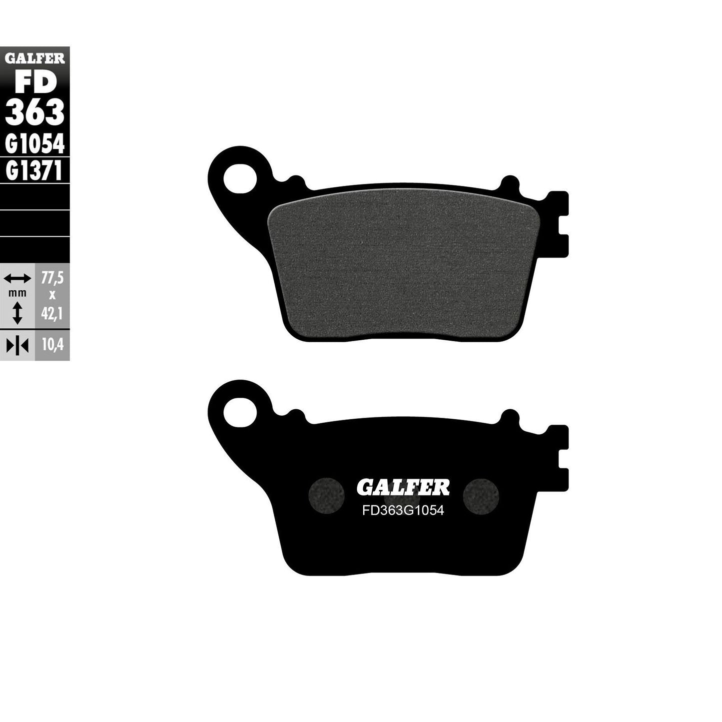 Galfer Brake Pads Semi Metallic [MPN: FD363G1054]_606227