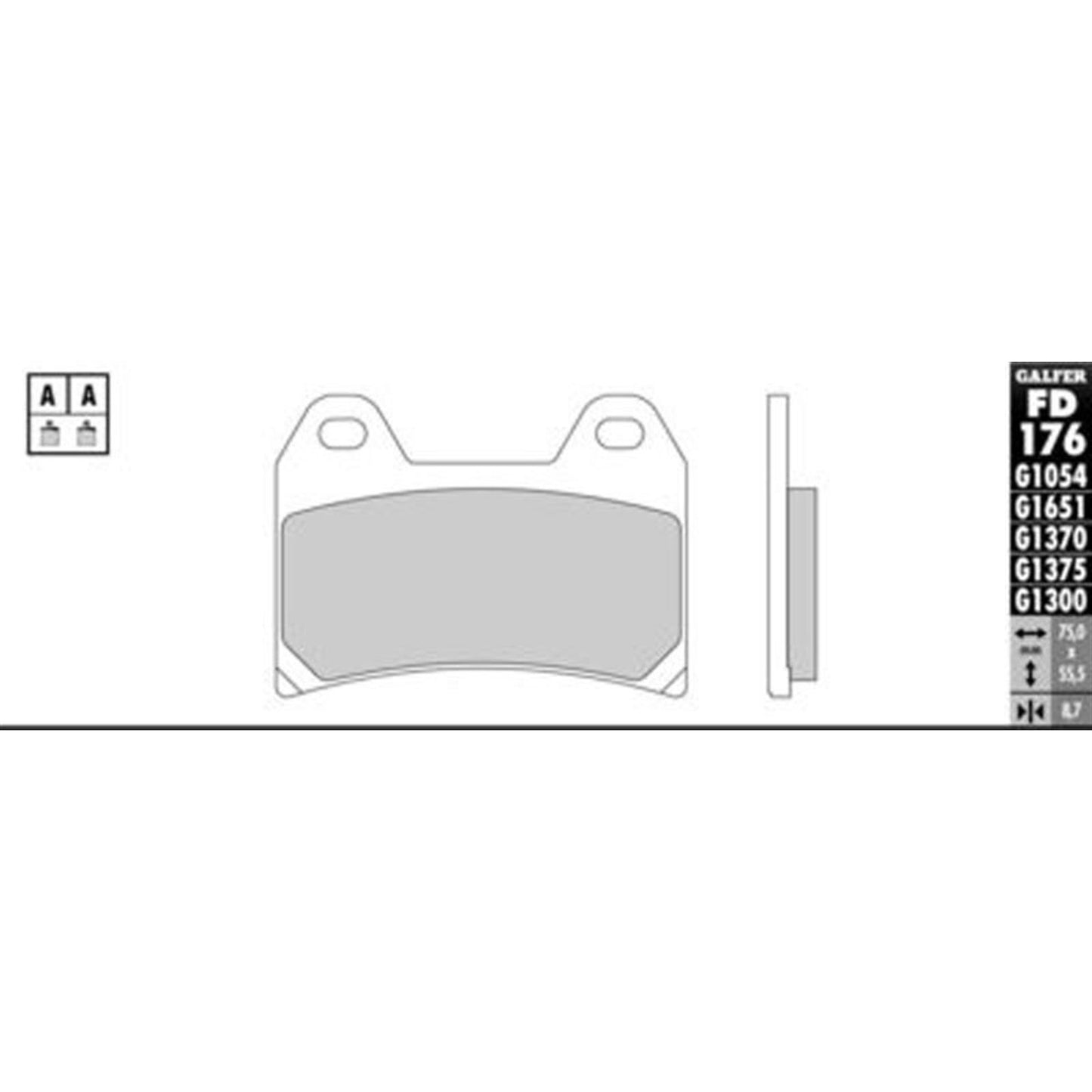 Race Front Brake Pads - Front_2567997