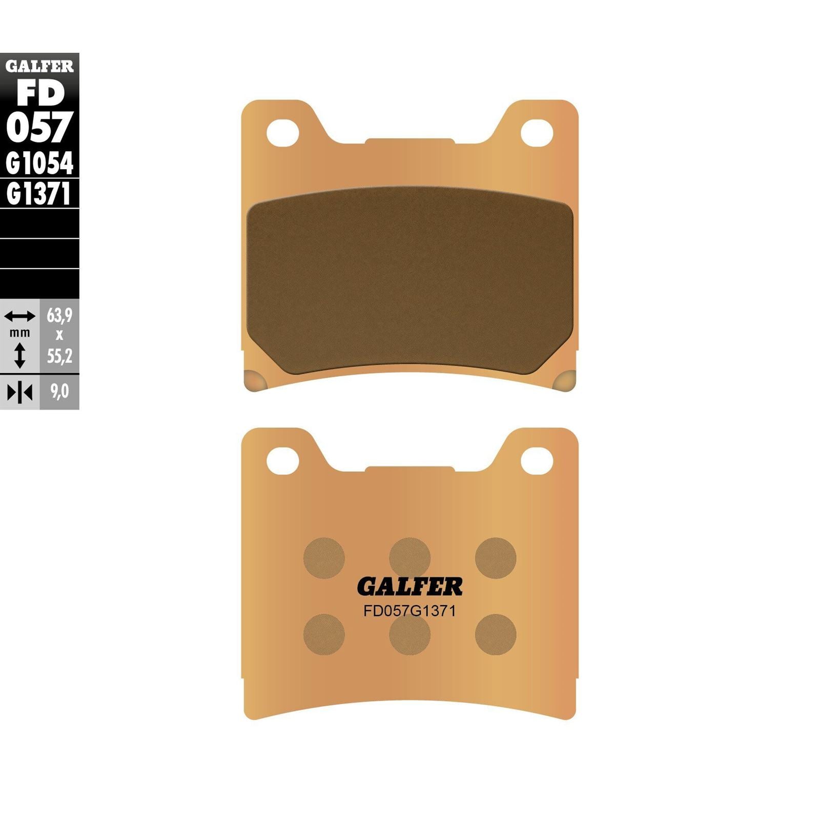 Galfer Brake Pads Sintered FD057G1371_606230
