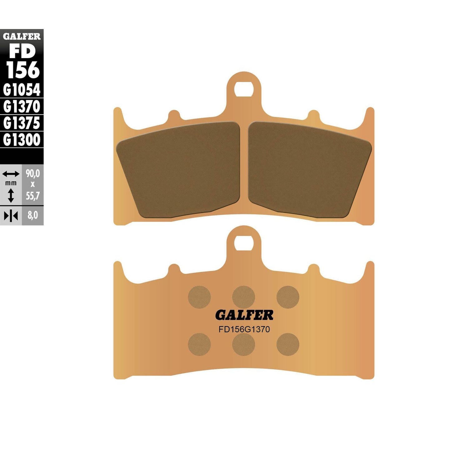 Galfer Brake Pads Sintered [MPN: FD156G1370]_606234