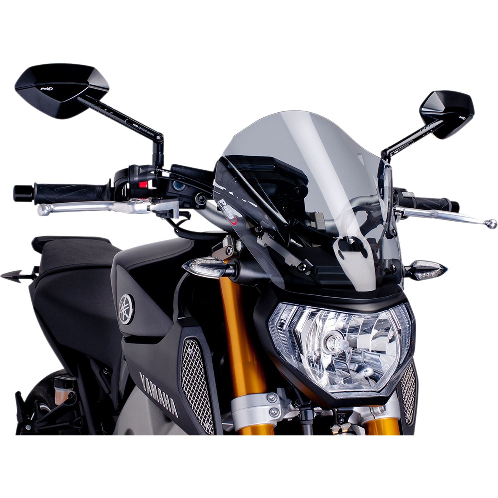 Puig New Generation Windscreen - Smoke - MT09 6861H_461352