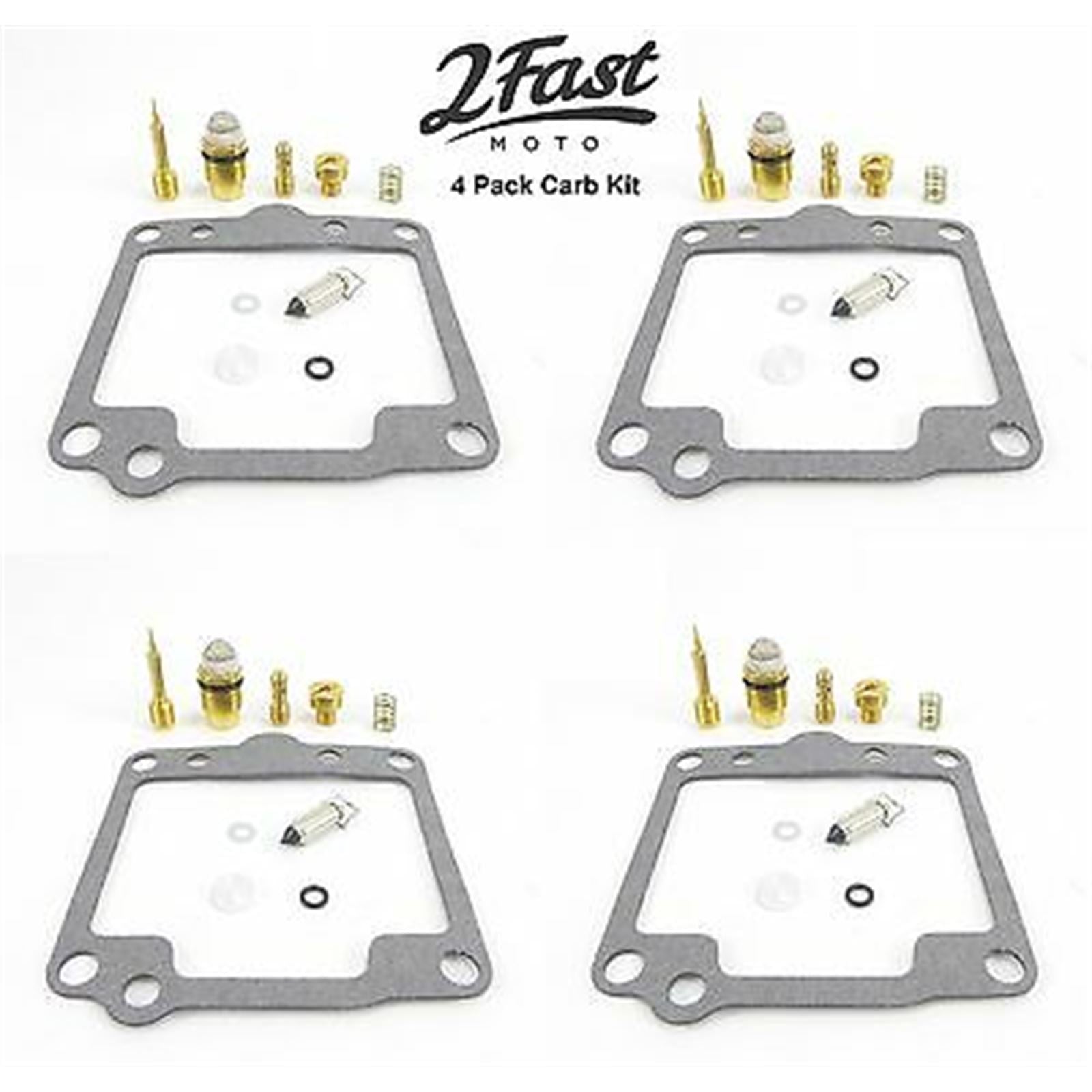 2FastMoto Carburetor Carb Rebuild Repair Kit 4 pack for Yamaha '80-'81 XS1100S 25-91950x4_619410