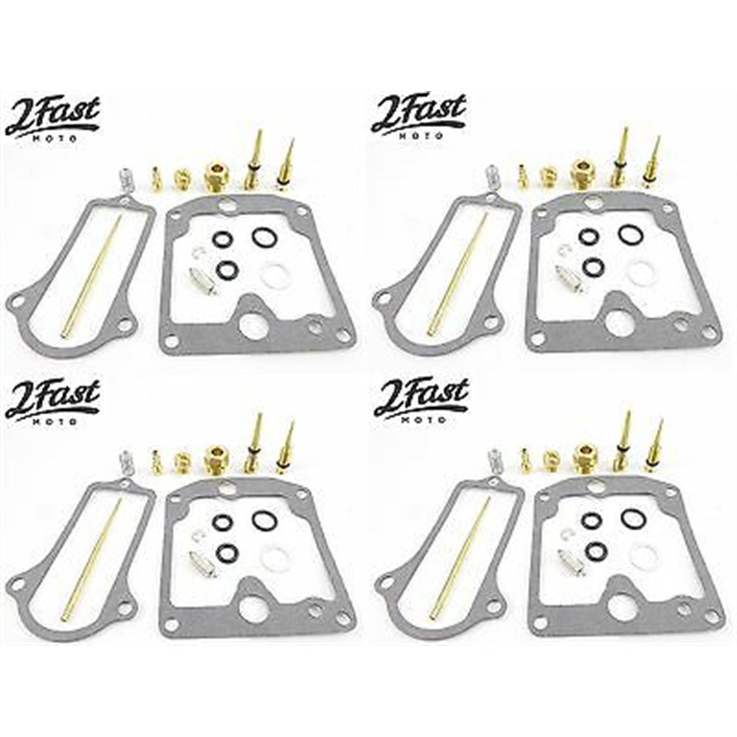 2FastMoto Carburetor Rebuild Carb Repair Kit For Suzuki GS550 4/Pack ks-0240 / 18-2585_657491