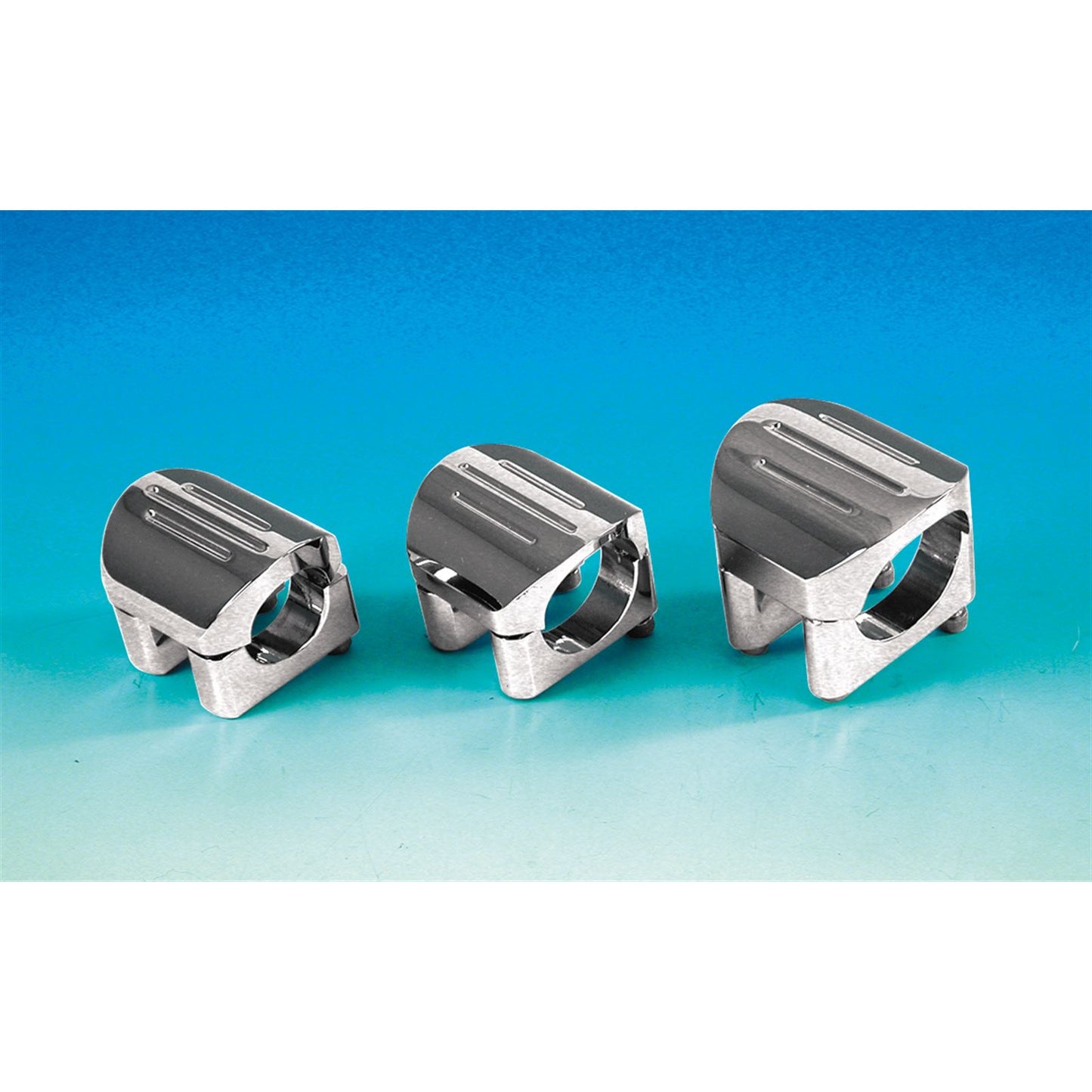 Dakota Digital Chrome Clamp Mount for 1" T-Bar/Riser Handlebar BKT-5001_370687