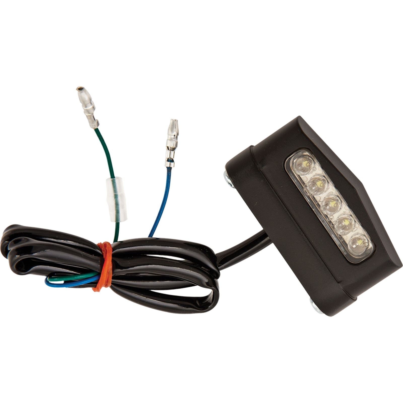 Harddrive 3D License Plate Lights 5 Led Light Black L12-6024ABE_88680